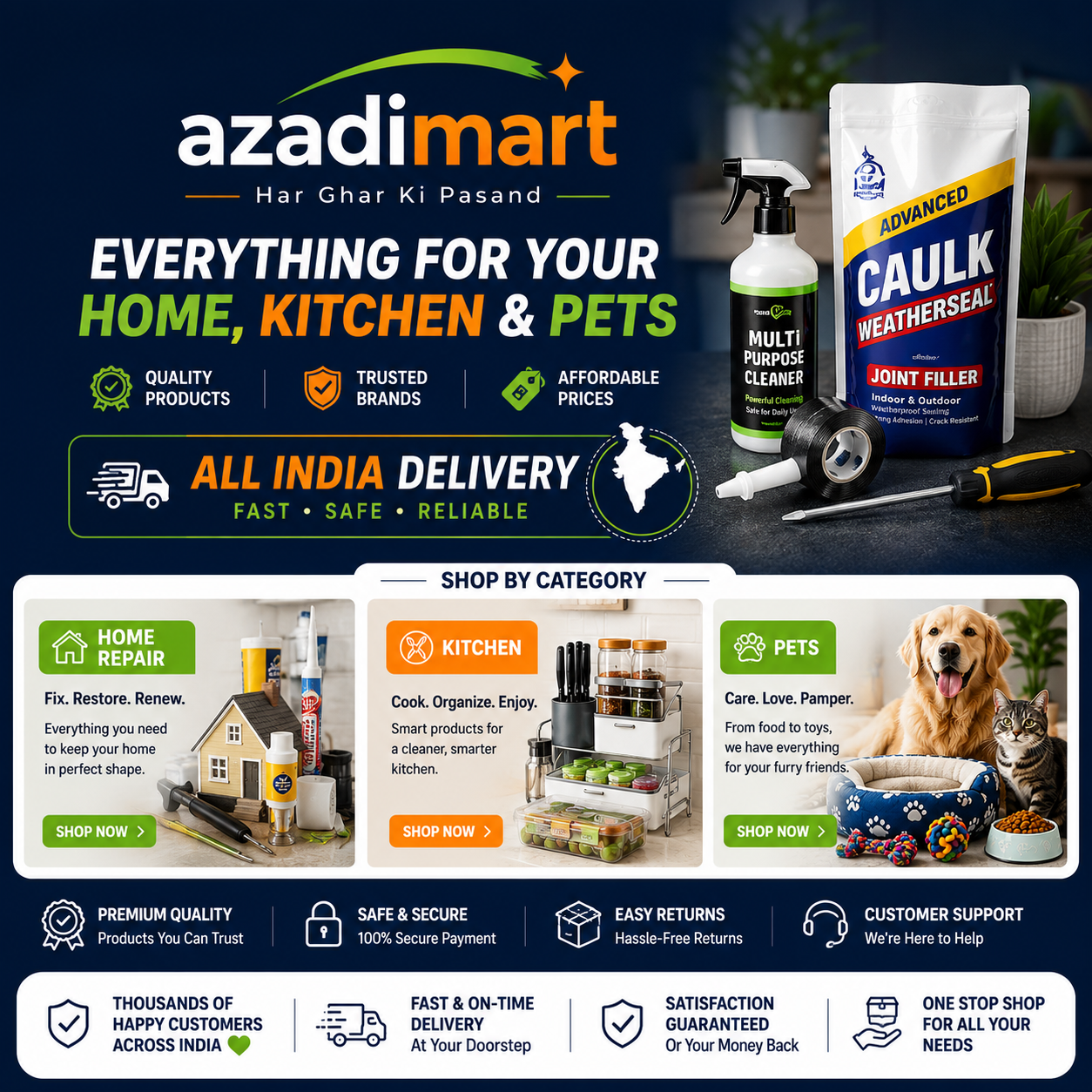 (BUY 1 GET 1 FREE) azadimart™ CrackSeal Pro – Heavy-Duty Concrete Repair Adhesive.